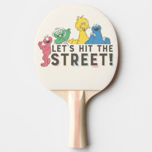 Sesame Street   Let's Hit the Street! Ping Pong Paddle