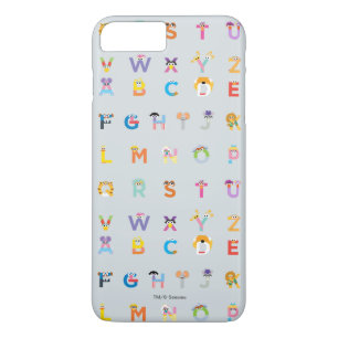 Sesame Street Letters of the Alphabet Case-Mate iPhone Case
