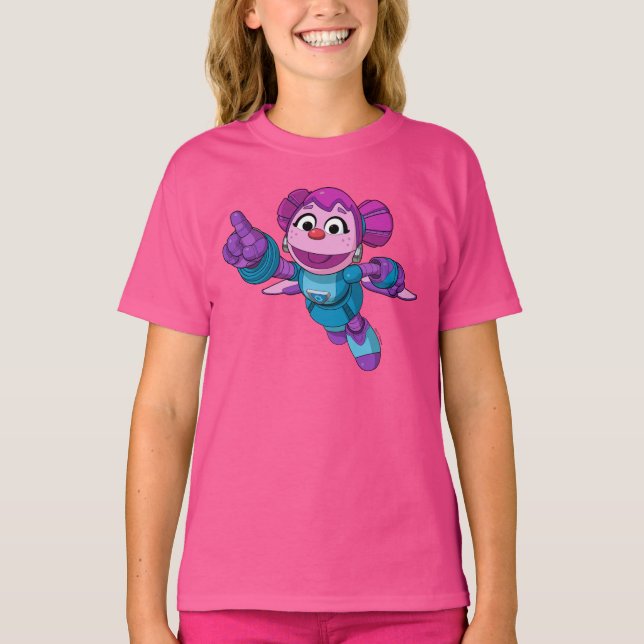 Sesame Street | Mecha Builders Abby T-Shirt (Front)