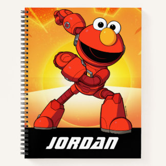 Sesame Street | Mecha Builders Elmo | Add Name Notebook
