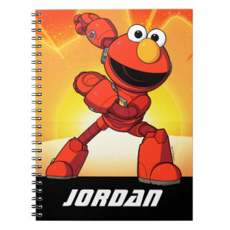 Sesame Street | Mecha Builders Elmo | Add Name Notebook
