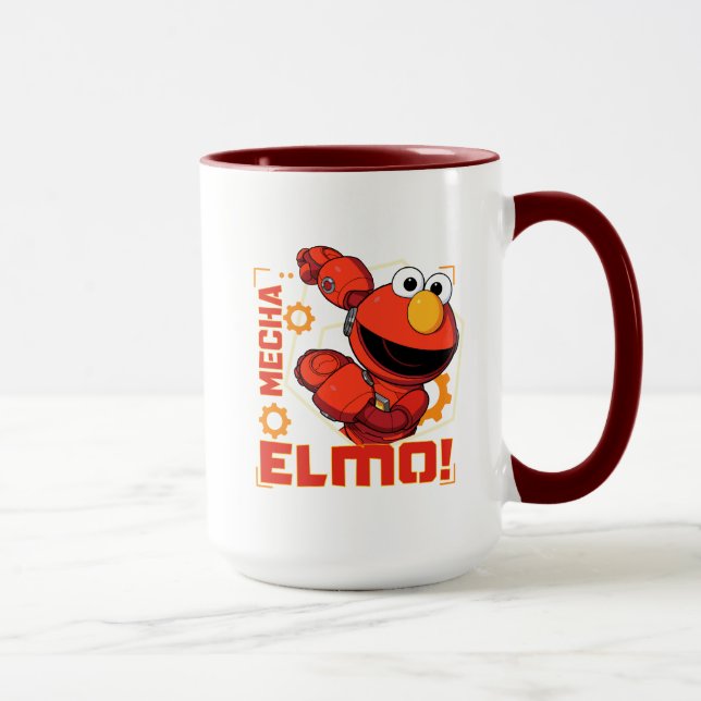 Sesame Street | Mecha Builders Elmo Design Mug (Right)