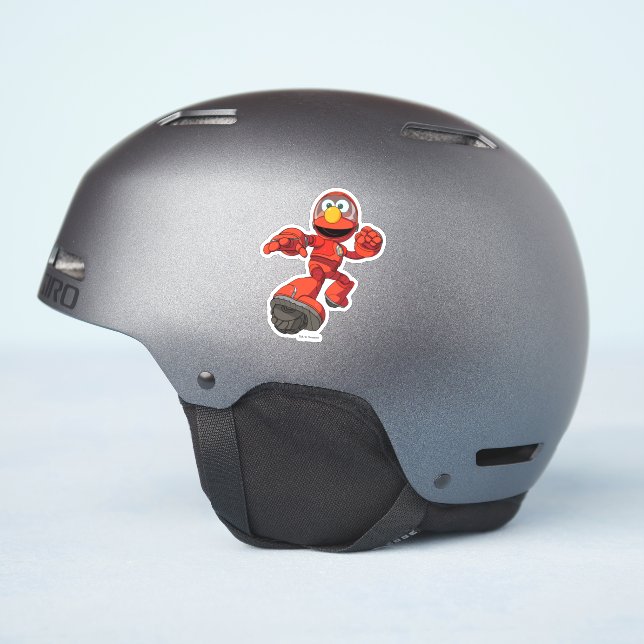 Sesame Street | Mecha Builders Elmo In Action (Helmet Side)