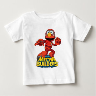 Sesame Street   Mecha Builders Elmo In Action Baby T-Shirt