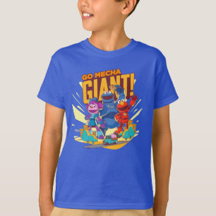 Sesame Street Mecha Builders Go Mecha Giant! T-Shirt
