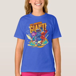 Sesame Street Mecha Builders Go Mecha Giant! T-Shirt