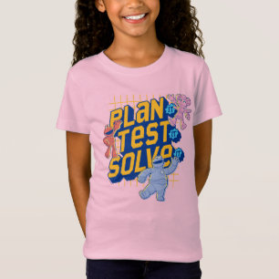 Sesame Street Mecha Builders Plan Test Solve T-Shirt