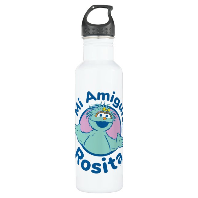 Sesame Street | Mi Amiguita Rosita 710 Ml Water Bottle (Front)