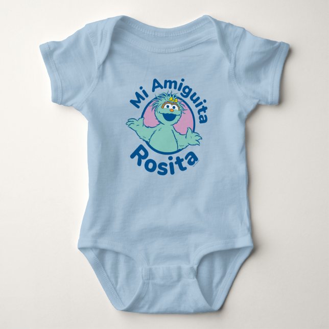 Sesame Street | Mi Amiguita Rosita Baby Bodysuit (Front)