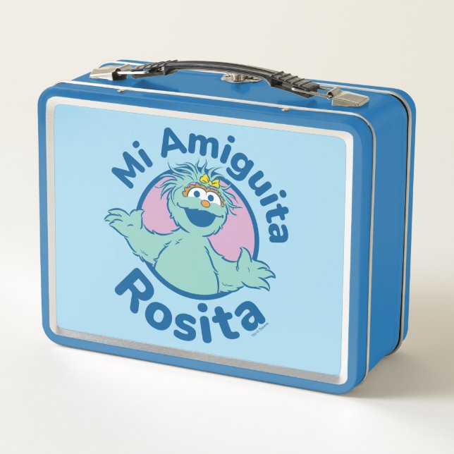 Sesame Street | Mi Amiguita Rosita Metal Lunch Box (Back)