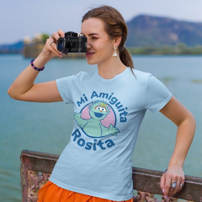 Sesame Street | Mi Amiguita Rosita T-Shirt (Person wearing shirt)