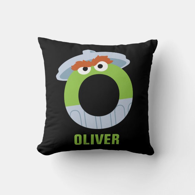 Sesame Street | O is for Oscar Cushion (Front)