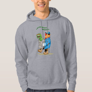 Sesame Street   Oscar & Bruno the Garbage Man Hoodie