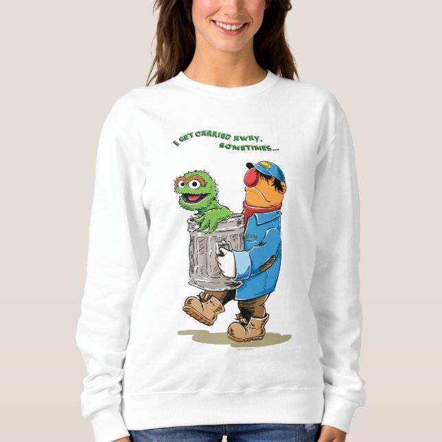 Sesame Street | Oscar & Bruno the Garbage Man Sweatshirt (Front)