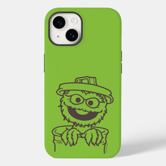 Sesame Street | Oscar the Grouch Case-Mate iPhone Case (Back)