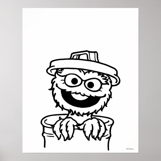 Sesame Street | Oscar the Grouch Poster (Front)