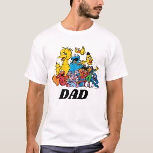 Sesame Street Pals 1st Birthday Dad T-Shirt