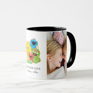 Sesame Street Pals Best Mum - Photo Mug