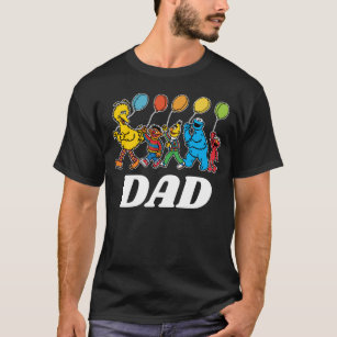 Sesame Street Pals   Birthday Balloons - Dad T-Shi T-Shirt