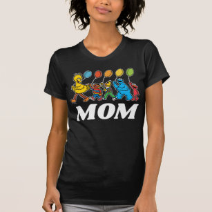 Sesame Street Pals   Birthday Balloons - Mum T-Shi T-Shirt