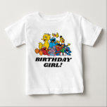 Sesame Street Pals Birthday Girl Baby T-Shirt<br><div class="desc">Celebrate your child's 1st Birthday with this sweet Sesame Street "I'm Girl" Birthday shirt.</div>