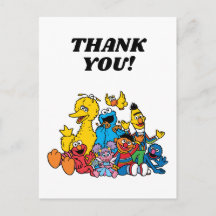 Sesame Street Pals Birthday Thank You