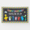Sesame Street Pals Chalkboard Rainbow Birthday