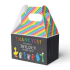 Sesame Street Pals Chalkboard Rainbow Birthday