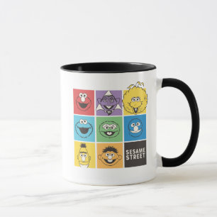 Sesame Street Pals   Colour Blocks Mug
