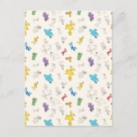 Sesame Street Pals | Colourful Vintage Pattern