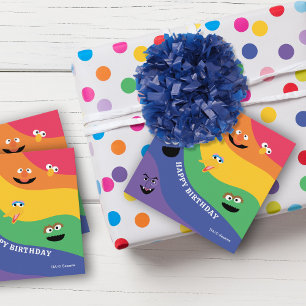 Sesame Street Pals Rainbow Favour Tags