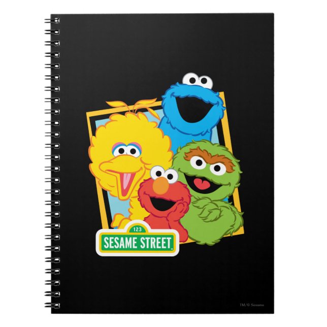 Sesame Street Pals Spiral Notebook (Front)