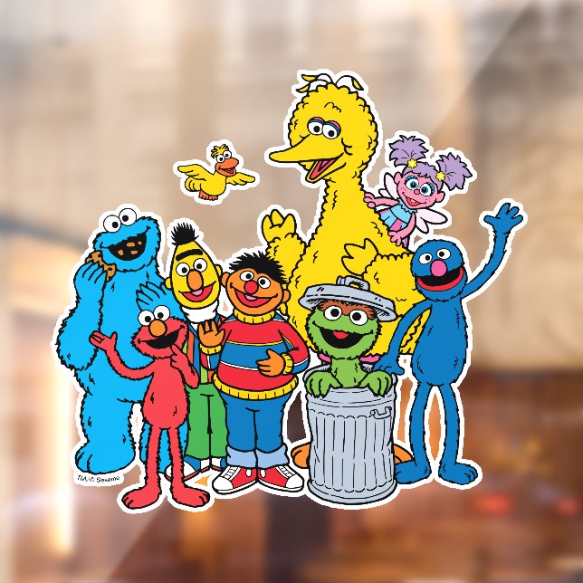 Sesame Street Pals Waving (Sheet 2)