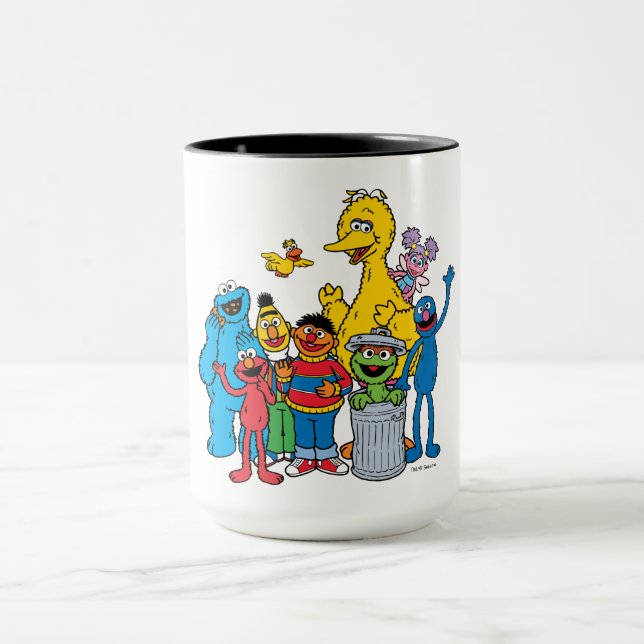 Sesame Street Pals Waving Mug (Center)