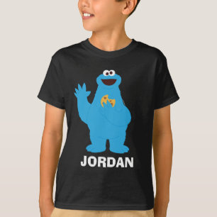 Sesame Street   Personalised Cookie Monster T-Shirt