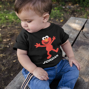 Sesame Street   Personalised Elmo Baby T-Shirt