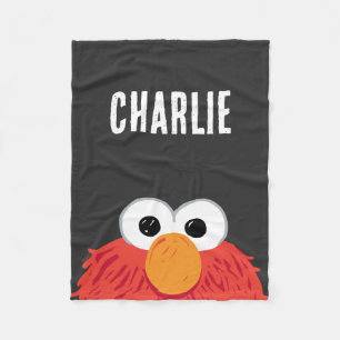 Sesame Street   Personalised Elmo Big Face Fleece Blanket
