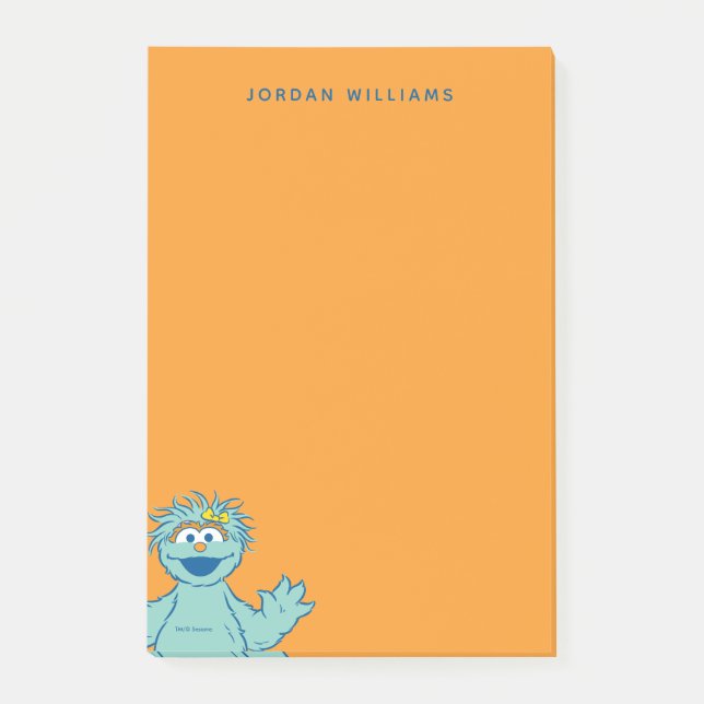 Sesame Street | Personalised Rosita Post-it Notes (Front)