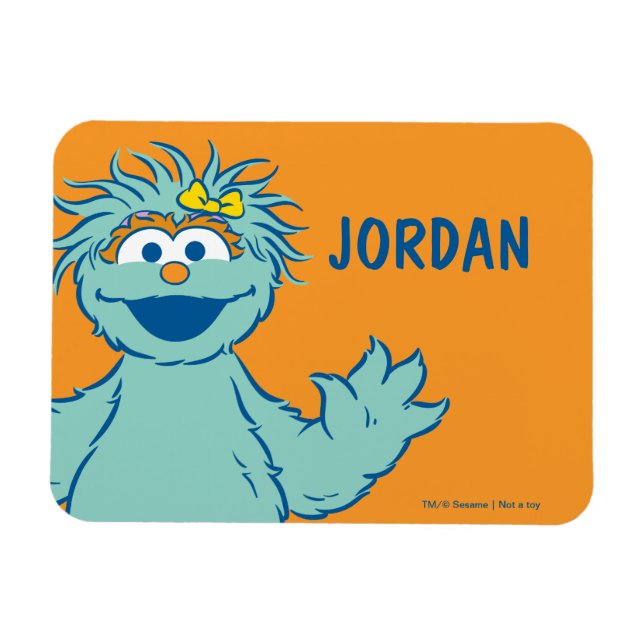 Sesame Street | Personalized Rosita Magnet (Horizontal)