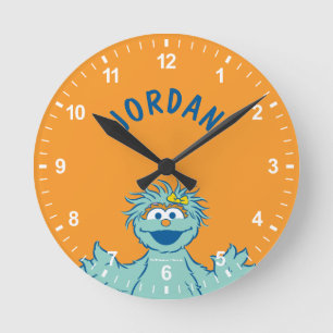 Sesame Street   Personalized Rosita Round Clock