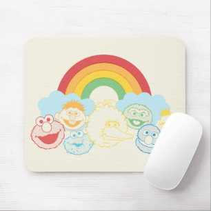 Sesame Street   Rainbow Graphic Mouse Pad