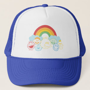 Sesame Street   Rainbow Graphic Trucker Hat