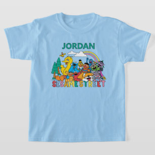 Sesame Street   Rainbow Wave T-Shirt