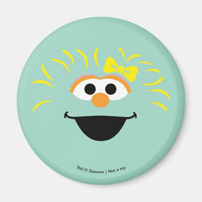 Sesame Street | Rosita Face Art Magnet (Front)