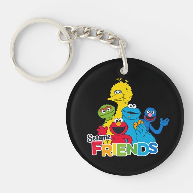 Sesame Street | Sesame Friends Key Ring (Front)