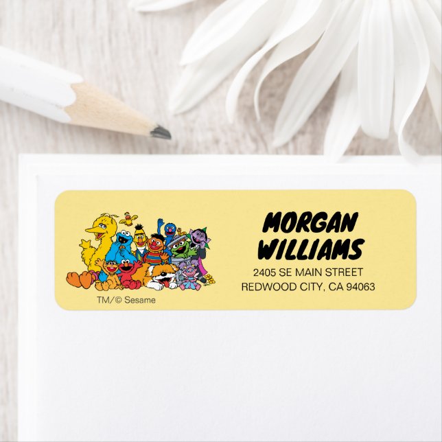 Sesame Street | Sesame Pals Group Portrait (Insitu)