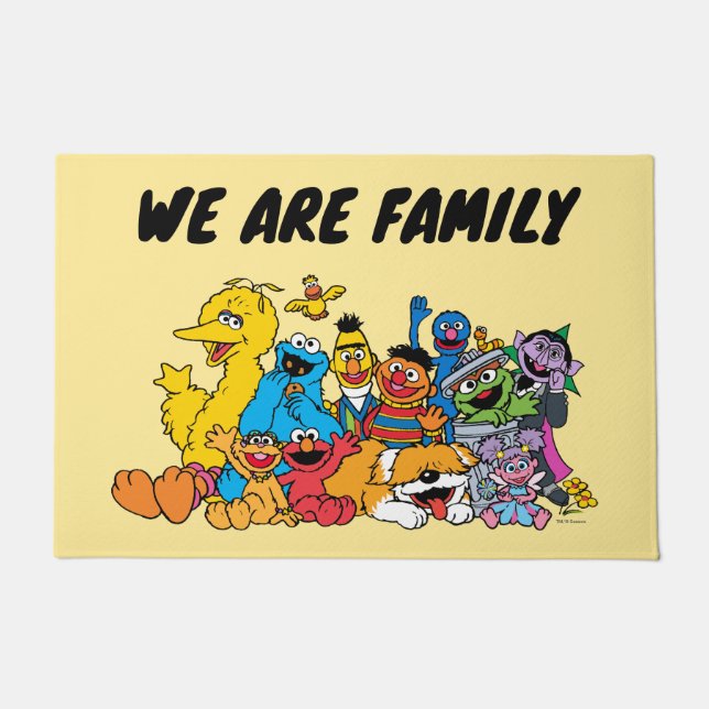 Sesame Street | Sesame Pals Group Portrait Doormat (Front)