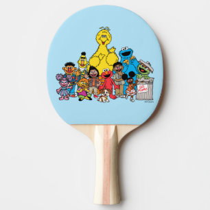 Sesame Street   Sesame Pals Hanging Out Ping Pong Paddle