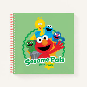 Sesame Street Sesame Pals Since 1969 Notebook
