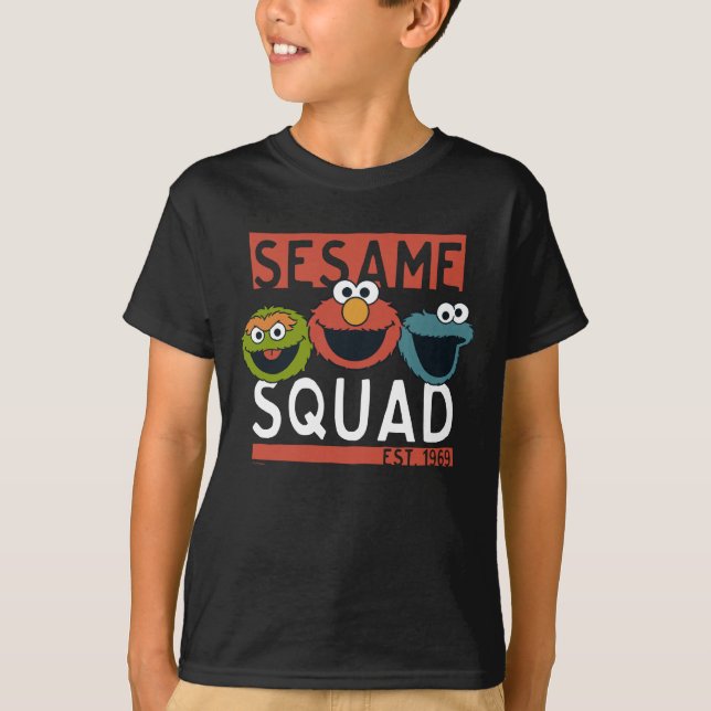 Sesame Street - Sesame Squad T-Shirt (Front)